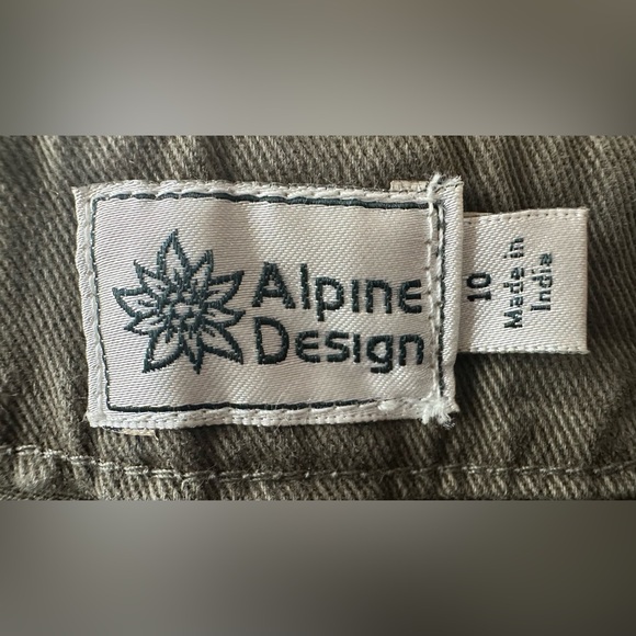 Alpine Design High-Rise Relaxed Leg Barrel Ankle Pant  - NWT - Picture 3 of 7